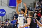 MBBall vs Emerson  Wheaton College Men's Basketball vs Emerson College. - Photo By: KEITH NORDSTROM : Wheaton, basketball, MBBall2023, Emerson